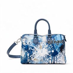 Richgos Suede Fringe Hobo